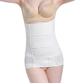 

Waist Support Belts Women Cotton Elasticity Belt Abdominal Belly Belt Breathable Postpartum Slimming Bandage Body Shaper