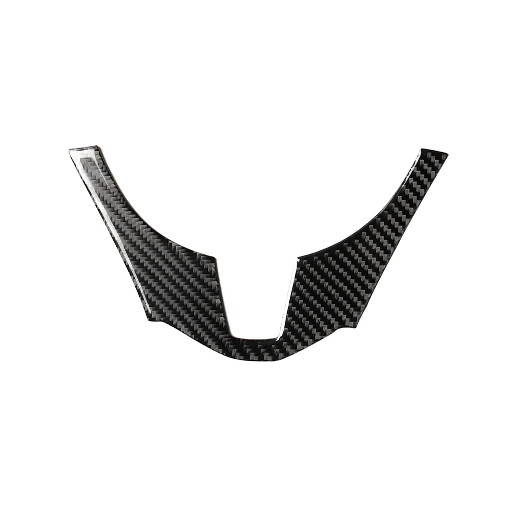 

Replacement For Mazda 3 Axela 2013-2016 Carbon Fiber Interior Steering Wheel Bottom Trim Lower Cover V Shape Sticker