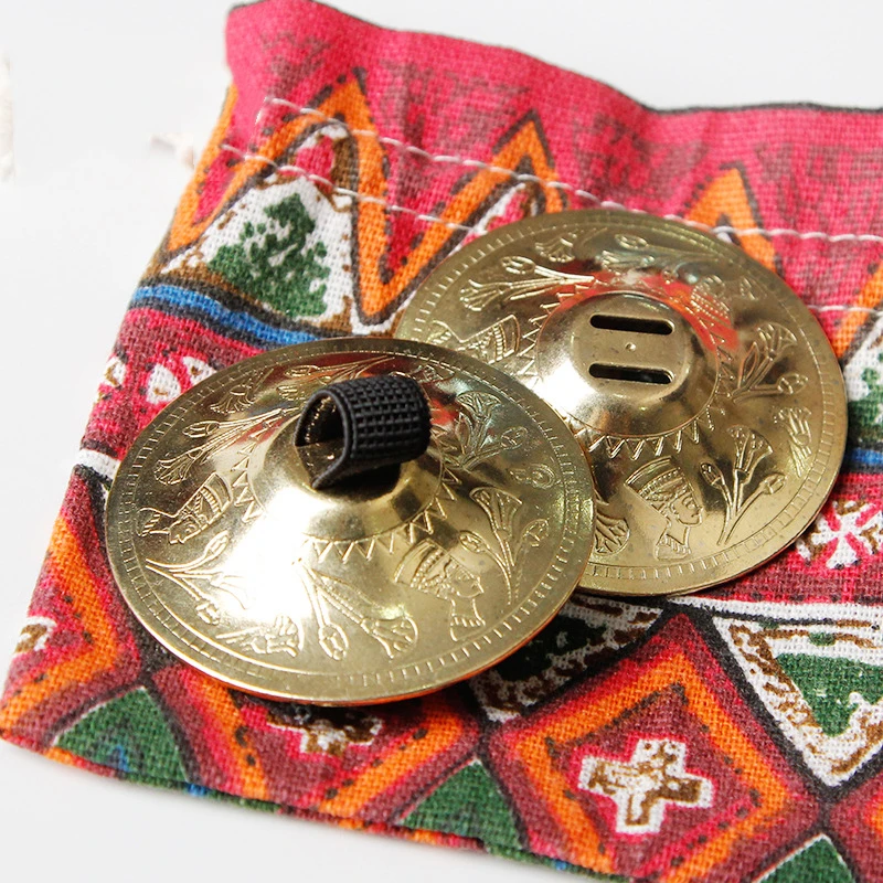 Belly Dance Tribal Jewelry Professional Dancing Accessories Bellydance Finger Zill Cymbals