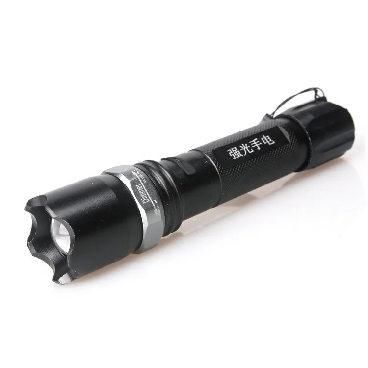 

Outdoor Camping Power Torch Open Country Camping LED Long Shots Strong Light Flashlight-Zoom Flashlight