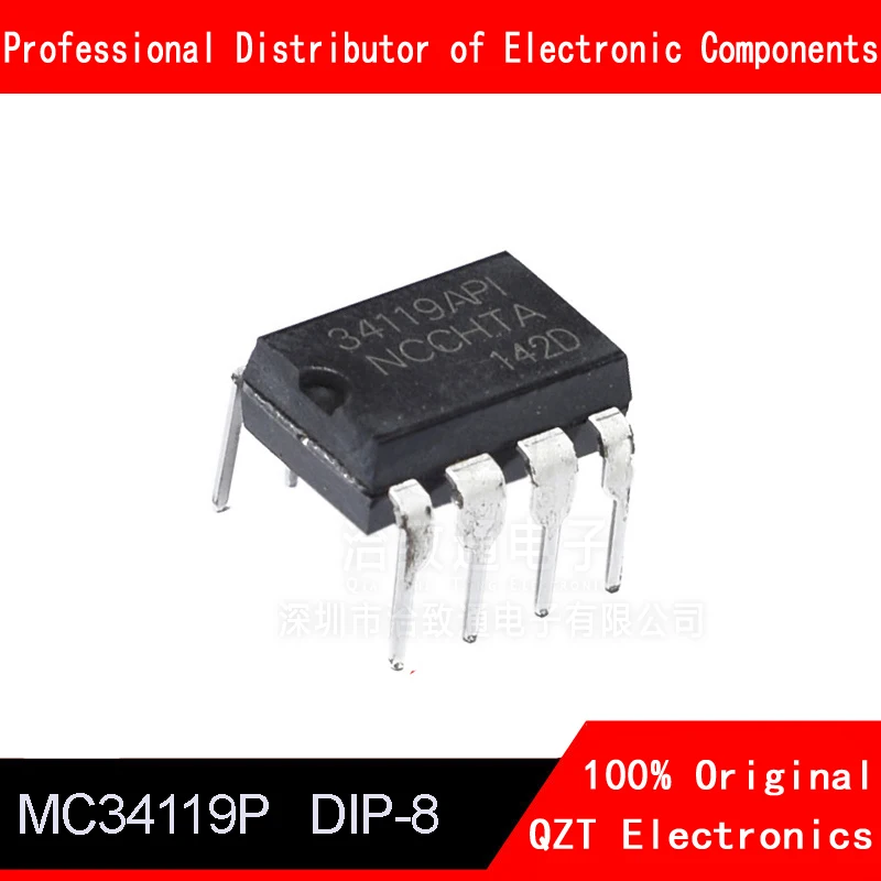10pcs MC34119 DIP MC34119P DIP8 MC34119API DIP-8 free shipping 50pcs 100pcs 500pcs mc34119 mc34119p mc34119api dip8 low audio amplifier new original