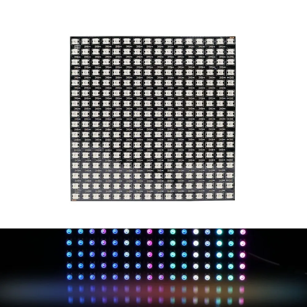 8*8 16x16 8*32 пикселей WS2812B светодиодный чип радиатора цифровой индивидуально