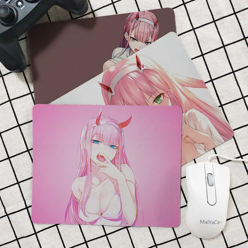 

MaiYaCa Zero Two Darling in the FranXX Computer Gaming Mousemats small mousepad gamer 29x25cm Computer Gaming mouse pad