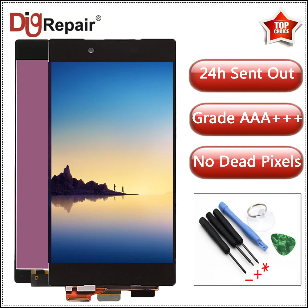 

AAA For Sony Xperia Z5 Premium lcd E6853 E6883 E6833 LCD Display Touch Screen Digitizer Assembly Replacement Parts E6883 lcd