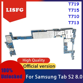 

100% Unlocked Used Mainboard For Samsung Galaxy Tab S2 8.0 T719 T715 T710 T713 Motherboard Logic Board With Full Chips