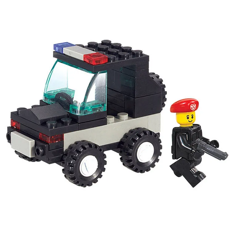 700 45pcs SWAT/Police Constructor Model Kit Blocks Compatible LEGO Bricks Toys for Boys Girls Children Modeling | Игрушки и хобби