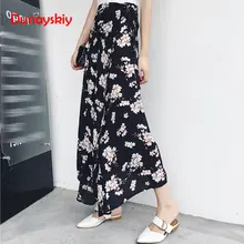 Шифоновая Женская юбка с цветочным принтом, летняя женская одежда, пляжные юбки, богемная длинная юбка, красная плиссированная юбка макси на шнуровке