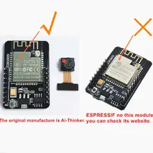 ESP32 ESP32-CAM WiFi+ модуль Bluetooth модуль камеры макетная плата с модулем камеры OV2640 2MP Подлинная авторизация