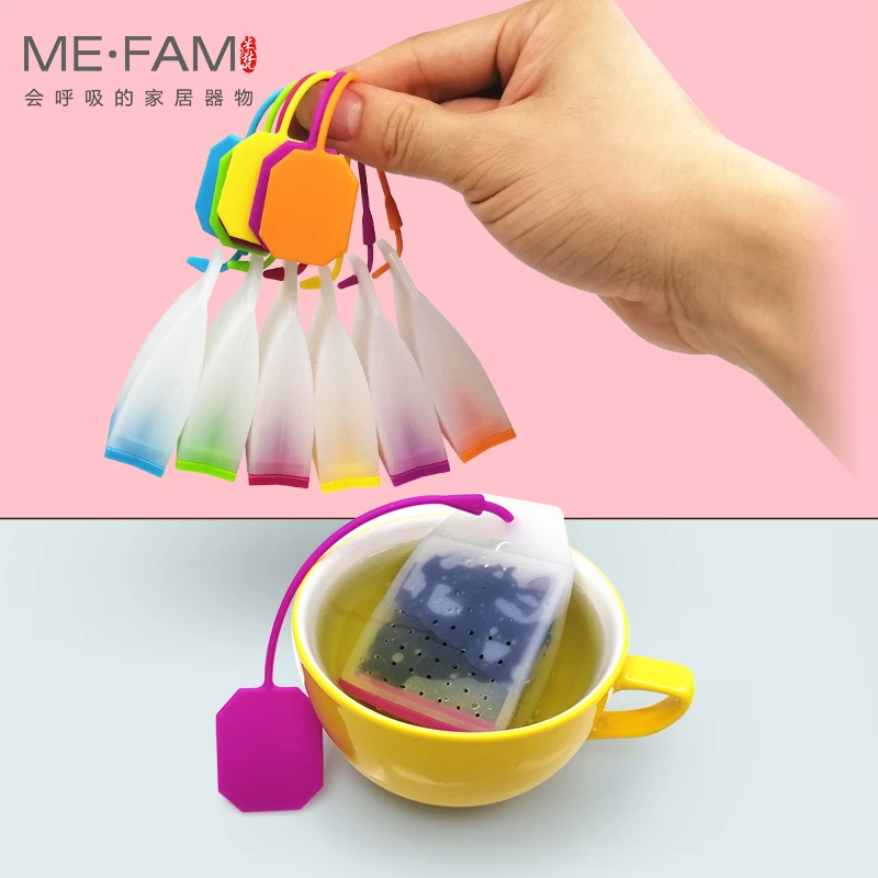 New Silicone Tea Strainer Safe Eco Friendly Non Toxic Reusable Tea