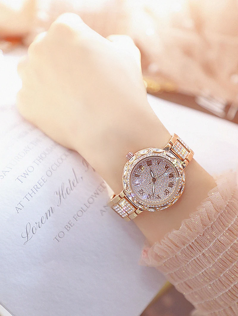 Новое поступление женские часы из нержавеющей стали Известный Топ бренд кварцевые часы женские наручные часы Relogios Femininos