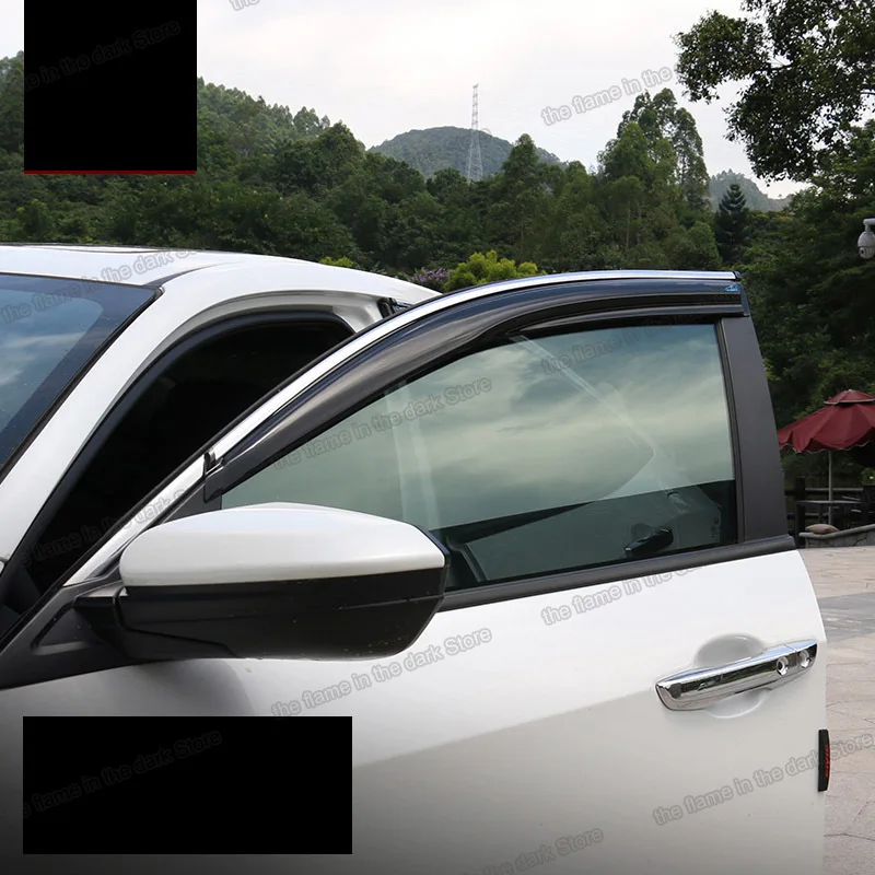 Автомобильный Стайлинг защита от дождя для окна автомобиля дверной козырек Honda