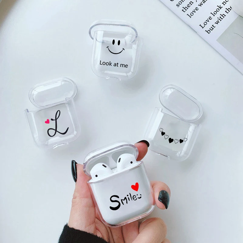 Мягкий милый Чехол Air Pods для Apple airpods, роскошный простой прозрачный чехол Airpods в Bluetooth, аксессуары для наушников