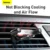 Baseus Gravity Car Phone Holder Metal Auto Air Outlet Mobilephone Stand For 4.7-6.5 Inch Phone Invisibile Car Support