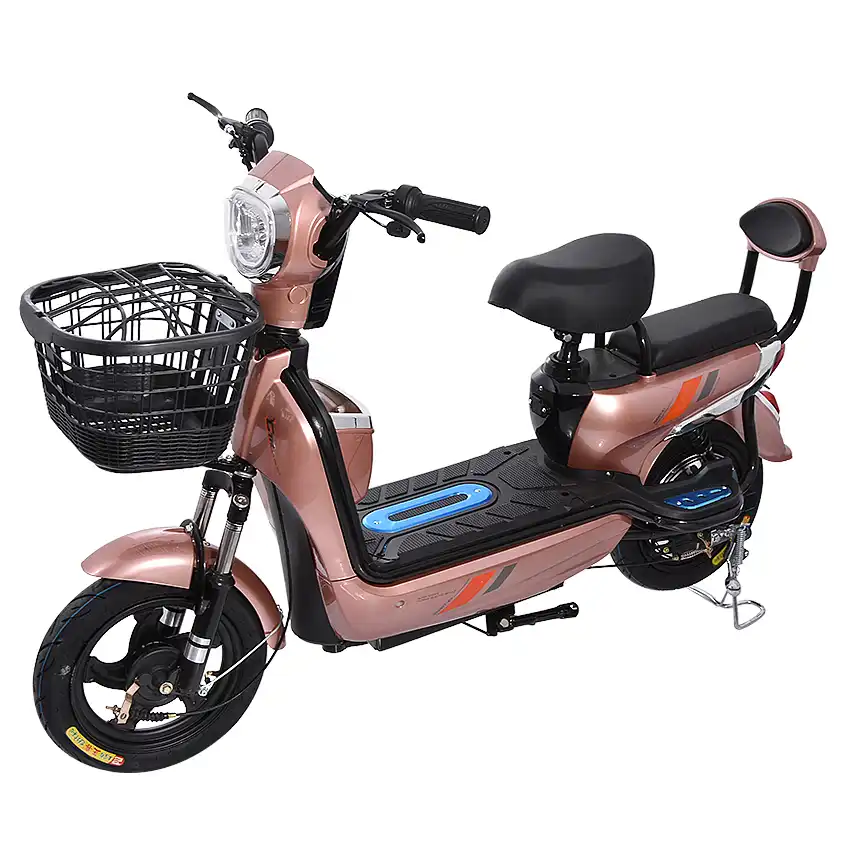 electric bike with two front wheels