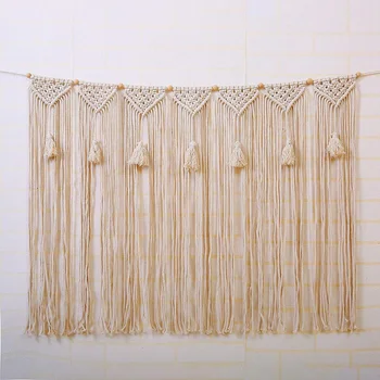 

Lace wall hanging wall tapestry boho style wall decoration wedding background curtain curtain garland banner bedroom