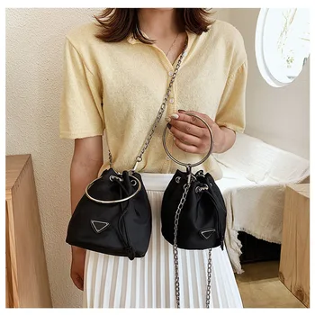 

Women Bucket Bags 2020 New Summer Crossbody Bag Fashion PU Handbag Luxury Brand Female Shoulder Messenger Bag Mini Lady Bags