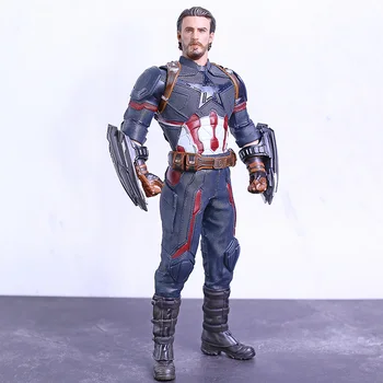 

Crazy Toys Avengers Endgame Captain America 1/6th Scale PVC Figure Collectible Model Toy