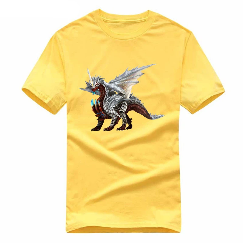 2019 New Men T shirt Silver dragon Summer Promotions fashion Hip-Hop Shirt Round collar short sleeve T-shirt fashion short slee 2019 New Men T shirt Silver dragon Summer Promotions fashion Hip-Hop Shirt Round collar short sleeve T-shirt fashion short slee