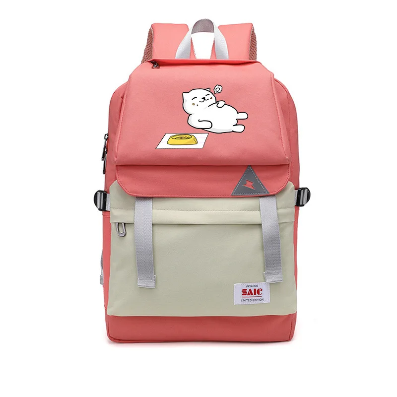 Neko Atsume, косплей, Оксфорд, школьная сумка на плечо, рюкзак для ноутбука, рюкзак для путешествий, повседневный рюкзак, подарок