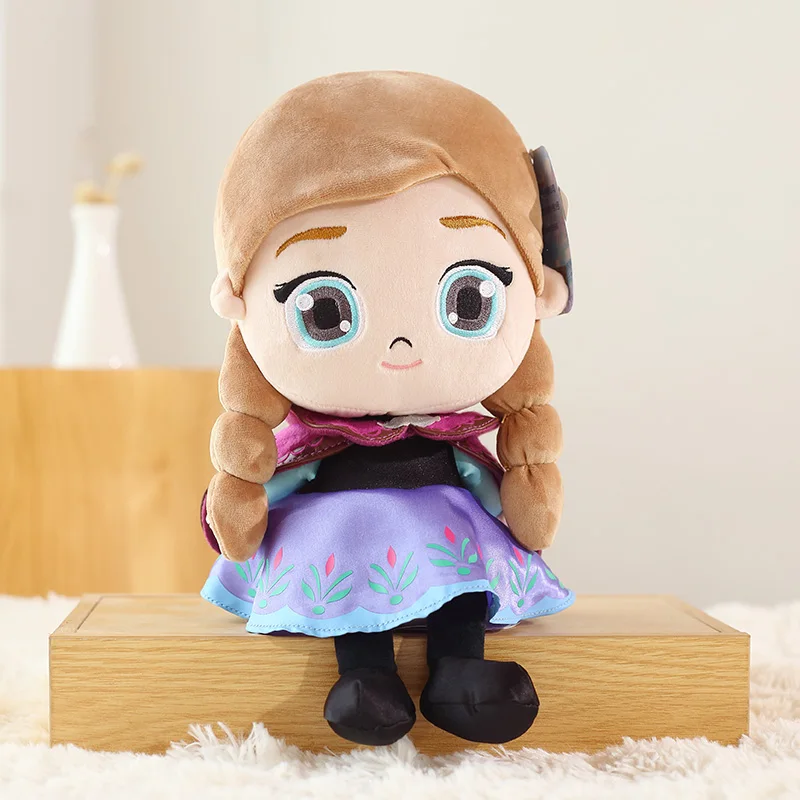 Дисней Замороженные 2 Kawaii Анна и Эльза Мягкие плюшевые игрушки милые Дисней плюшевые куклы украшение комнаты Изысканные Подарки для девочек Дети