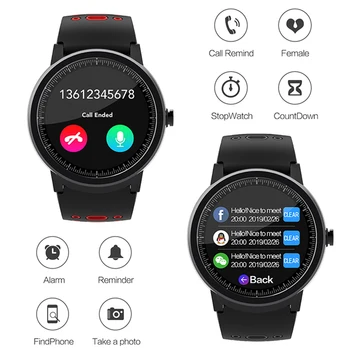 

NORTH EDGE Smartwatch Men Blood Pressure Heart Rate Tracker Waterproof IP67 Watches 2020 Monitor Bluetooth Smart Watch HD Screen