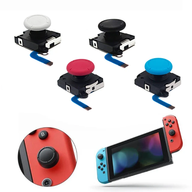 Оригинальный 3D аналоговый геймпад Стик для Nintend Switch Lite NS Joy Con датчик джойстика
