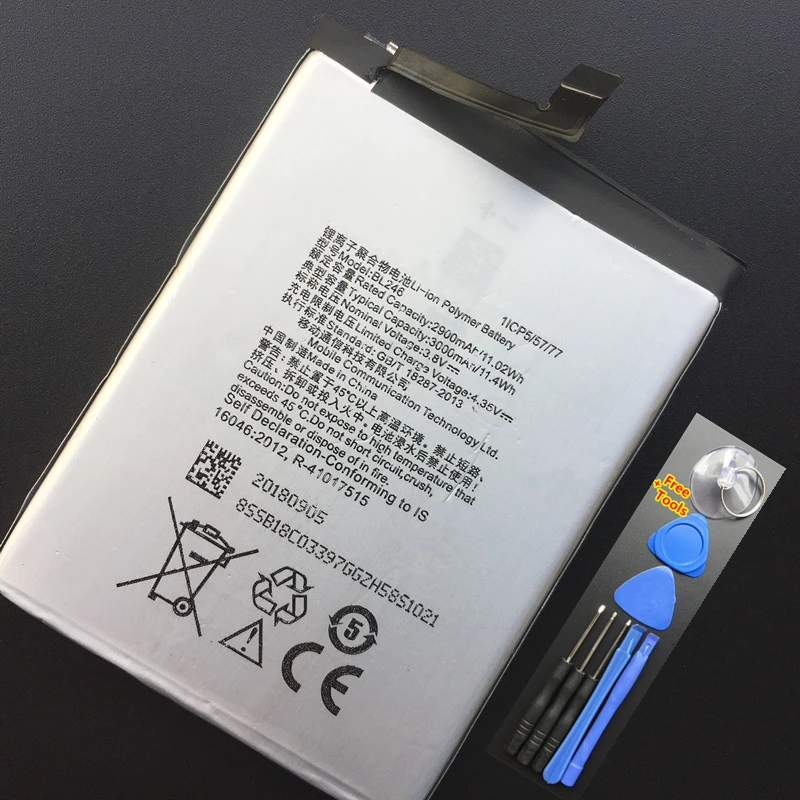 Оригинальный аккумулятор BL246 3000 мАч для Lenovo VIBE Shot Z90 Z90-7 z90a40 перезаряжаемый