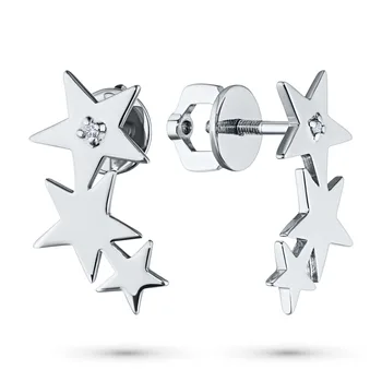

Pusety silver diamond e0601ps04200844