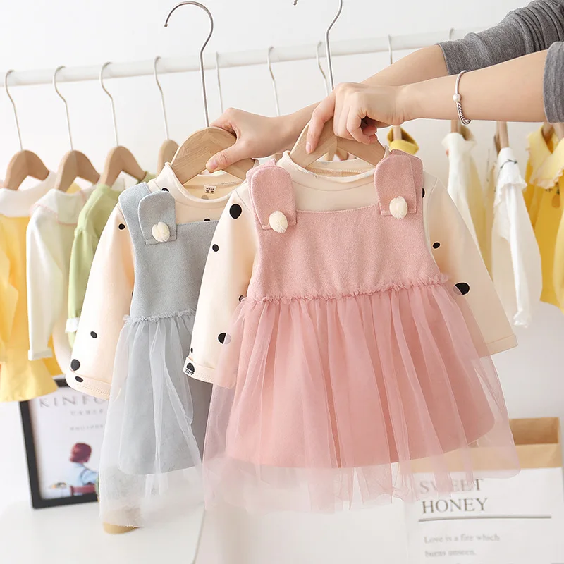 Костюм для маленьких девочек весна 2020 Детский комплект из двух предметов