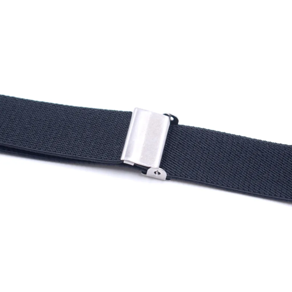 PU Leather Buckle-free Adult/Child Invisible Elastic Belt for Jeans No Bulge Hassle buckle free elastic belt riem zonder gesp03