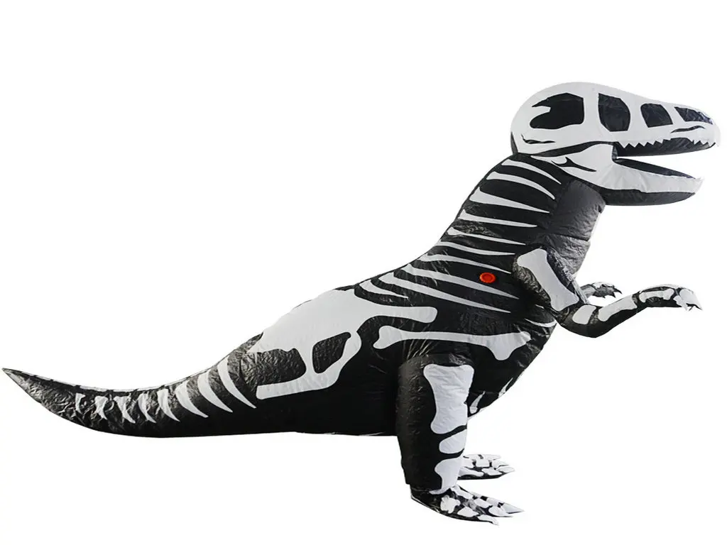 Хэллоуин Надувные T REX костюмы для взрослых детей для мужчин и женщин Blowup Юрского динозавра Косплей Costum игрушка