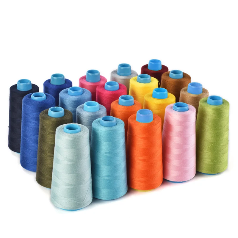 3000 Yards Length Sewing Thread 40s/2 Threads Polyester Thread