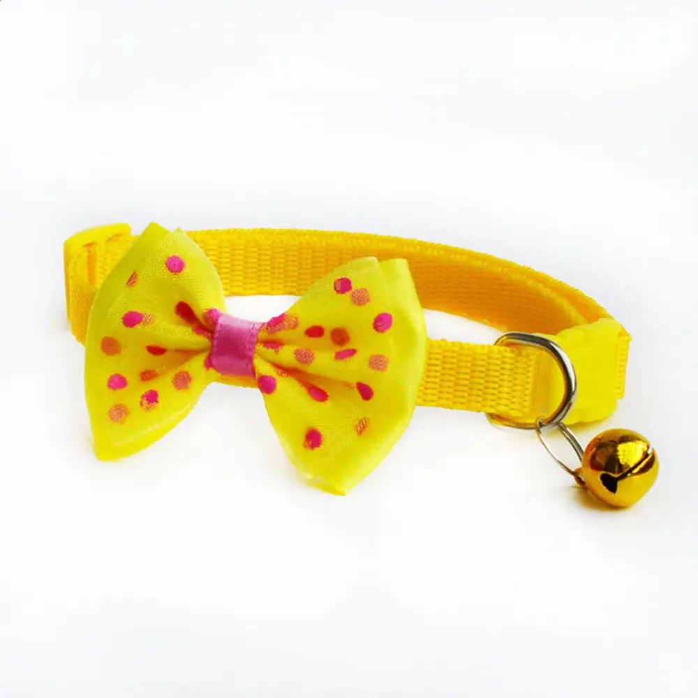 Нейлоновая шлейка для кошек проволочная, для щенков, кошек, регулируемая, Кольер, Chiot, жилет, одежда для галстука, веревка, для питомцев, поставка Лидер продаж - Цвет: Yellow