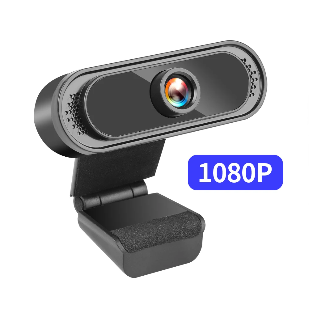Dropship Drive-free Auto Focus Webcam 1080P/720P HD Camera USB2.0 With Microphone Rotatable Camera for Live Streaming Camera New 