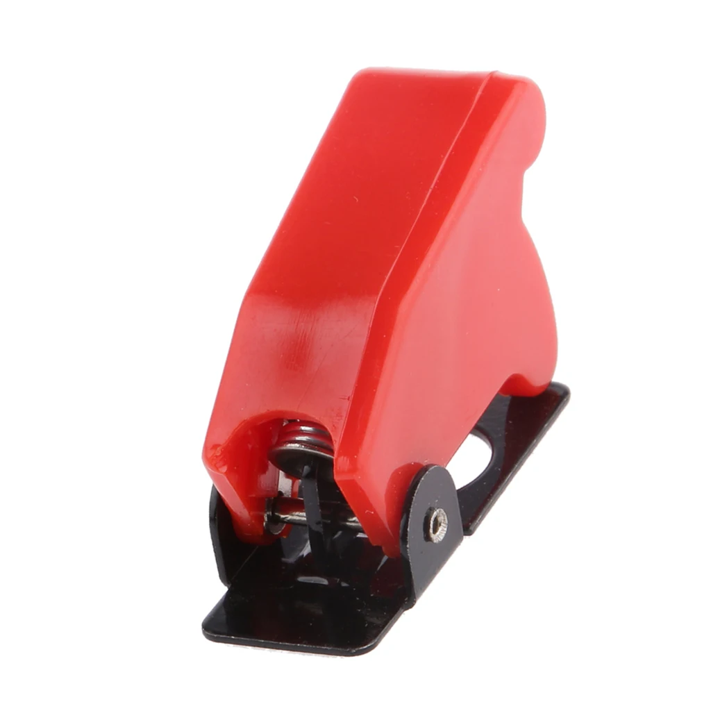 Light Toggle Rocker Switch Cover Guad Dustproof Proctector Car Red