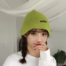 Складные шапки-ведро, Рыбацкая шапка, зимняя женская шапка, s вязанный купол, Модная хлопковая Солнцезащитная шапка для девочек, одноцветная, для взрослых, gorro pescador casquette