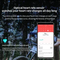 DM12 1.91"HD 2.5D Curved Screen Smart Bracelet IP68 Wateroroof Heart Rate Blood Pressure Monitor Smart Watch Fitness Tracker Men - Image 3