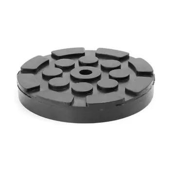 

Black Rubber Jacking Pad Anti-slip Surface Tool Rail Protector Heavy Duty For Car Lift