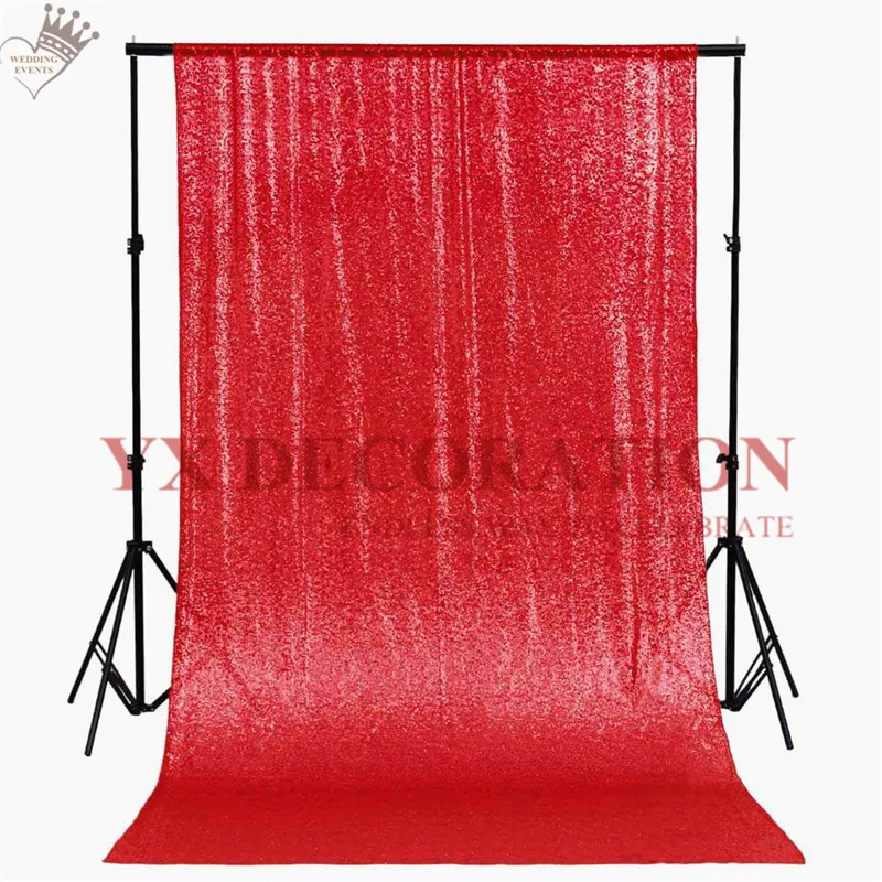 

Nice Looking Sequin Wedding Backdrop Curtain \ Panel Drapery Stage Background Event Party Banquet Decoration