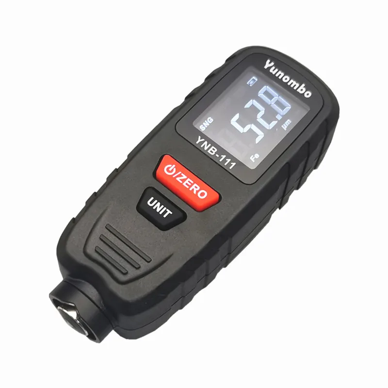 Paint Coating Meter,Paint Thickness Gauge,Thickness Gauge Yunombo YNB-111 Mini Car Paint Thickness Tester Film Thickness Meter Coating Gauge with Zinc Function