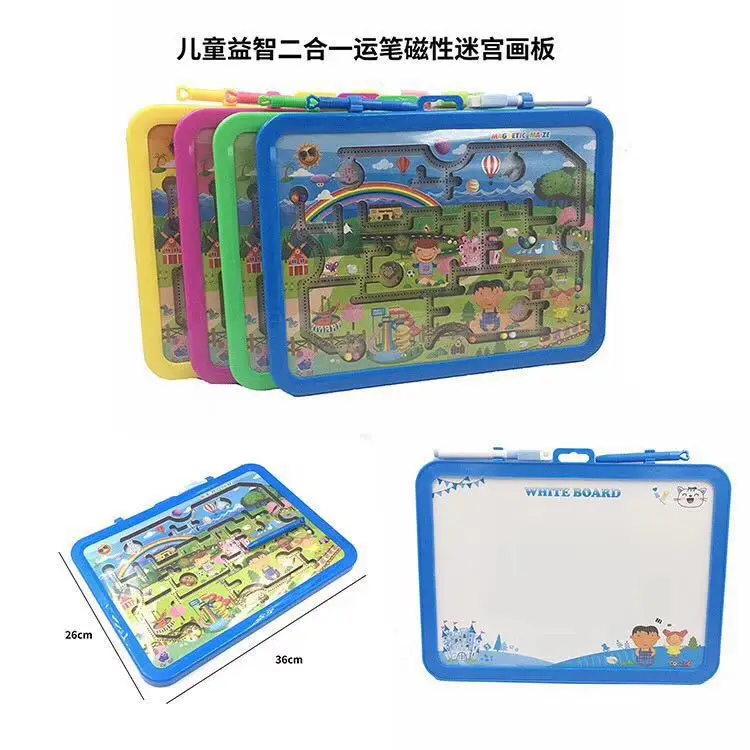 

Kindergarten Cartoon Drawing Board Learning Doing Homework Graffiti Whiteboard Children Multi-functional Intellectual Magnetic M