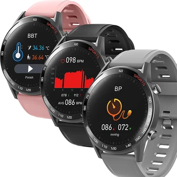 

Smart Watch Men Women Fashion T23 Multi User Interface Android IOS Waterproof IP67 Heart Rate Blood Pressure Temperature Watch