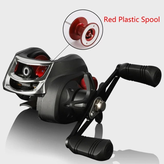 2022 New 8kg Max Drag Fishing Reel Professional Ultra Light 7.2:1 Gear Ratio Carp Baitcasting Wheel carp fishing casting reel Red