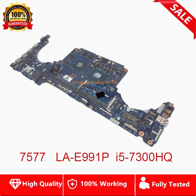 Для Dell Inspiron 7000 7577 7570 Материнская плата ноутбука i5-7300HQ SR32S GTX1050 CN-0CPHC8 0CPHC8 CKA50/CKF50 LA-E991P материнская плата