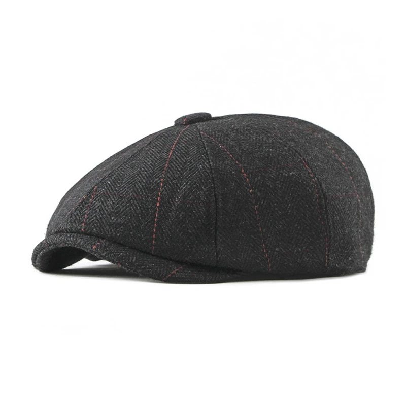 Autumn Winter Beret Cap Women Men Adjustable Sunshade Peaked Hat Outdoor Sport Running Hiking Camping Caps Headwear