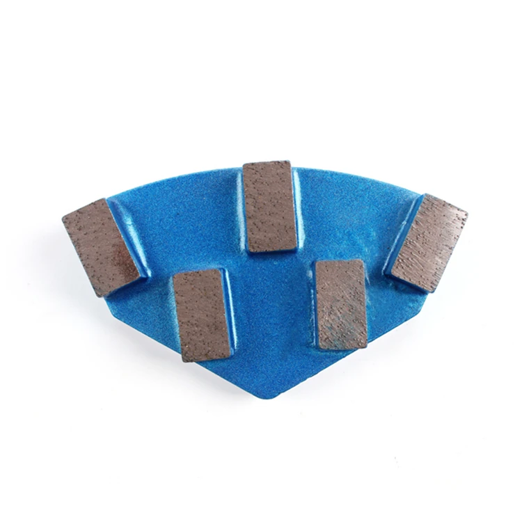 CA02 пятисегментная алмазная шлифовальная обувь Кассани бетонная Накладка для