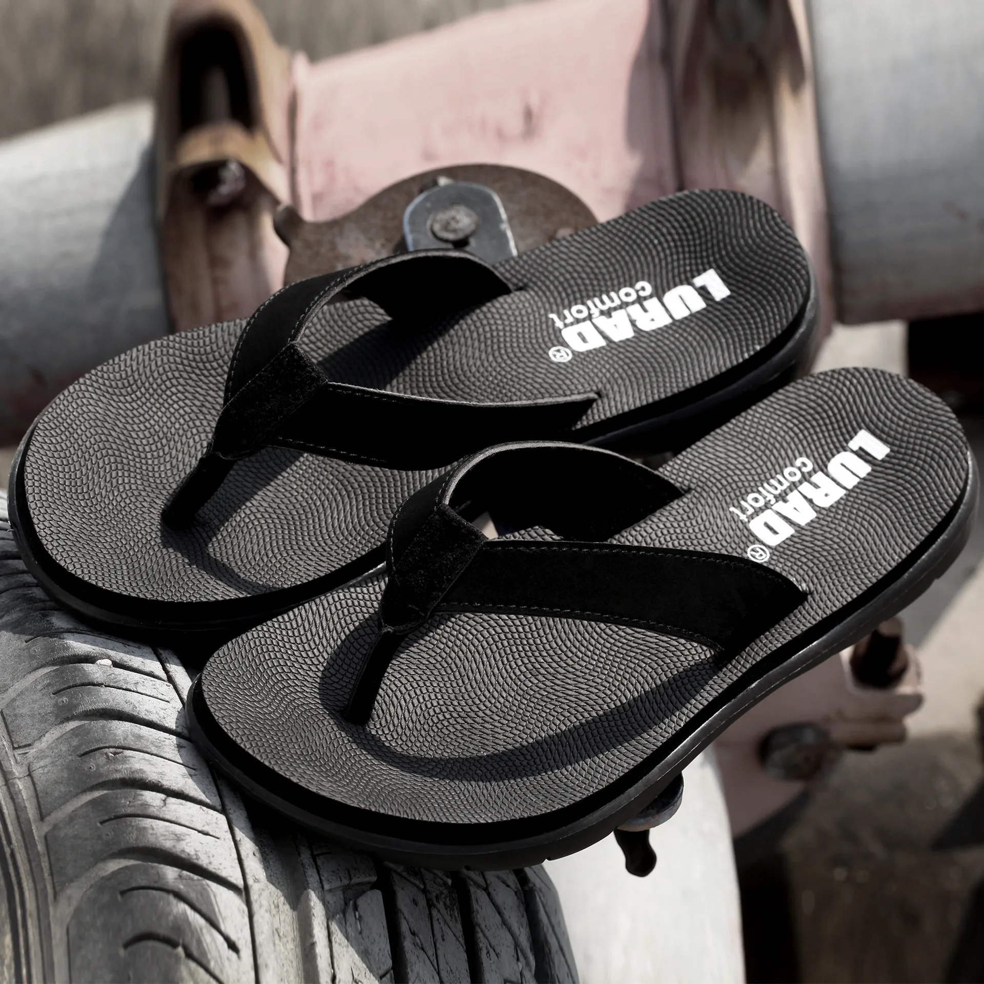 

Luladi Sports Flip-flops Summer Men Anti-slip Outdoor Herringbone Slippers Flip-flops Sandals Europe And America Fashion