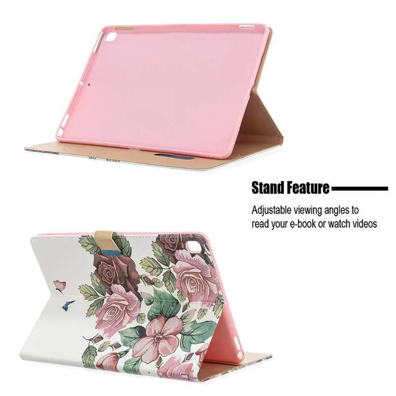 Чехол wekays для Coque iPad 10," кожаный чехол с рисунком льва для iPad 10,2 7го поколения A2200 A2198 A2232 чехол s