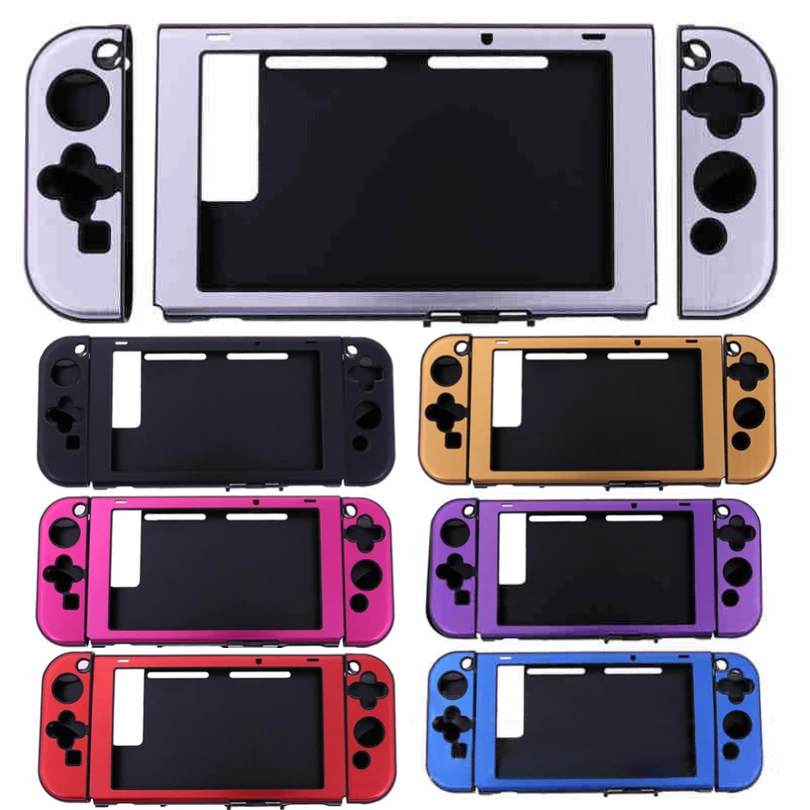

for Nintend Switch Console & Controller Protector NS Accessories Alloy Case Cover Game Console Joy-Con Joystick Case Protector