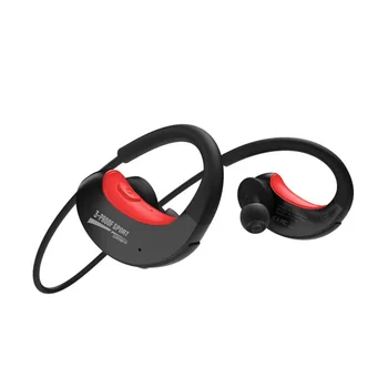 

Wireless Headphones Bluetooth 5.0 Earphone Waterproof Sport Running In-ear Type Headset Earbuds with Ear Hook, Red